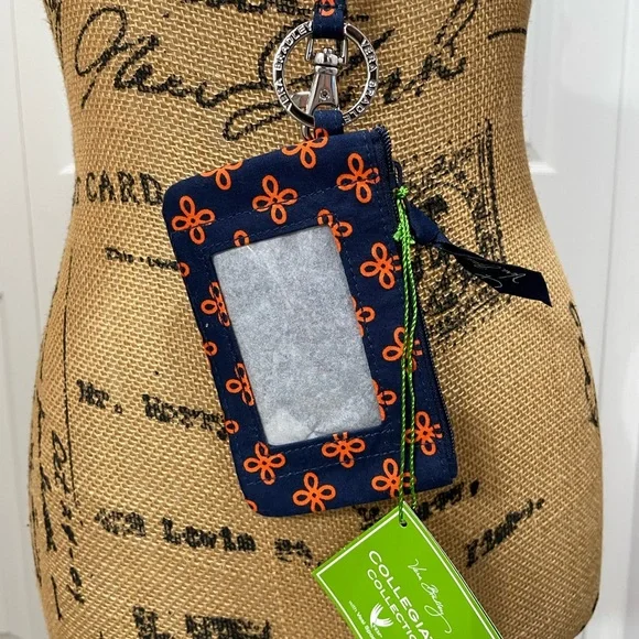 Vera Bradley Syracuse Collegiate Lanyard Wallet - Picture 13 of 14